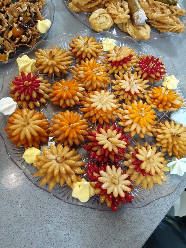 עוגיות שבקיה פרחים