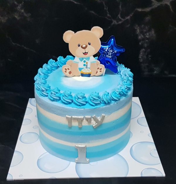 עוגת יום הולדת לגיל שנה