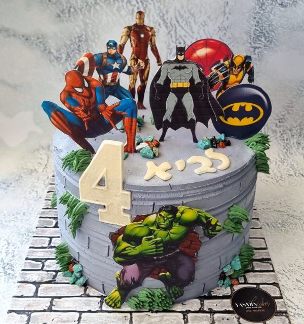 עוגת גיבורי על