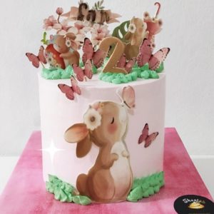 עוגת יום הולדת ארנבונים