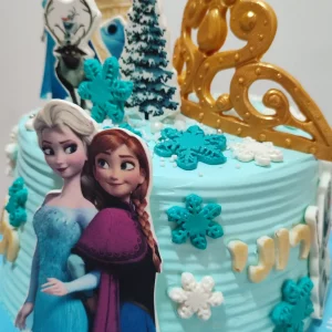 עוגת אנה ואלזה