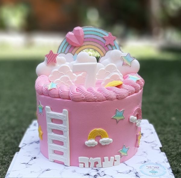 עוגת יום הולדת חד קרן