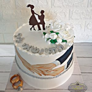 עוגה להצעת נישואין