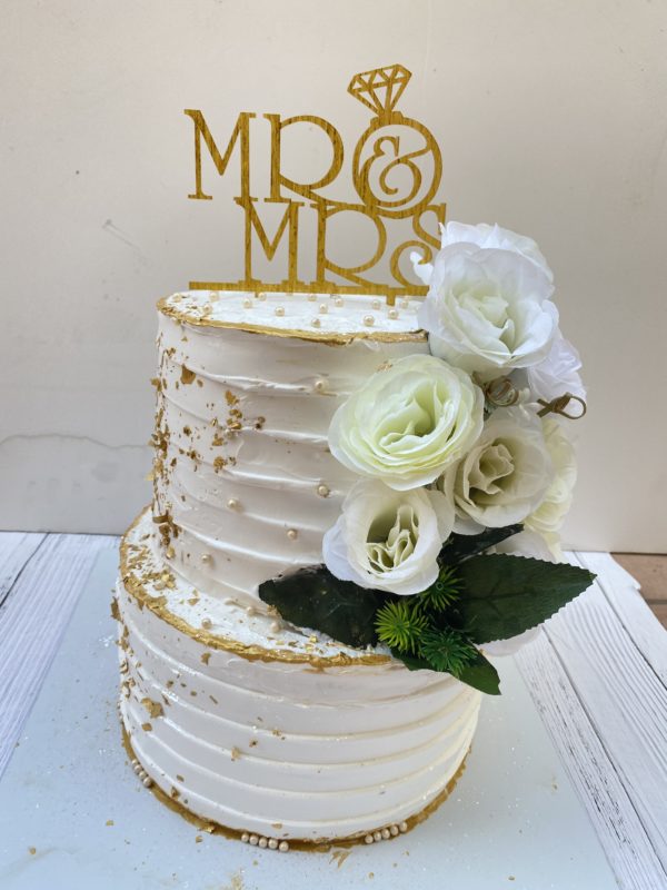 עוגת חתונה 2 קומות