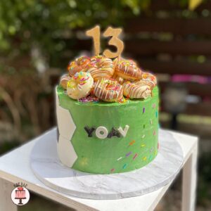 עוגה לבר מצווה כדורגל