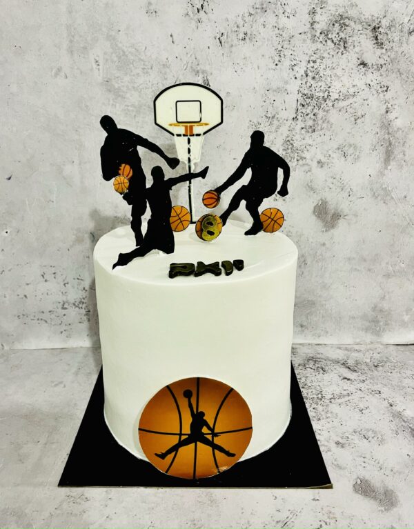 עוגת יום הולדת כדורסל