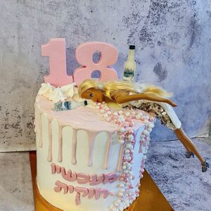 עוגת חוקילדת לגיל 18