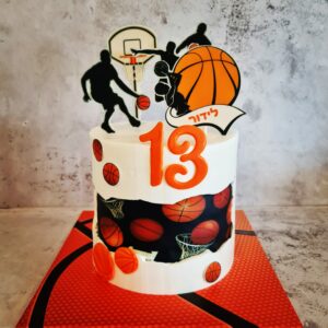 עוגת כדורסל