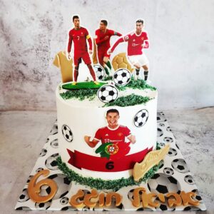 עוגת כדורגל רונאלדו
