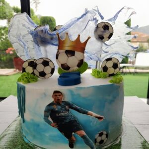 עוגת יום הולדת כדורגל