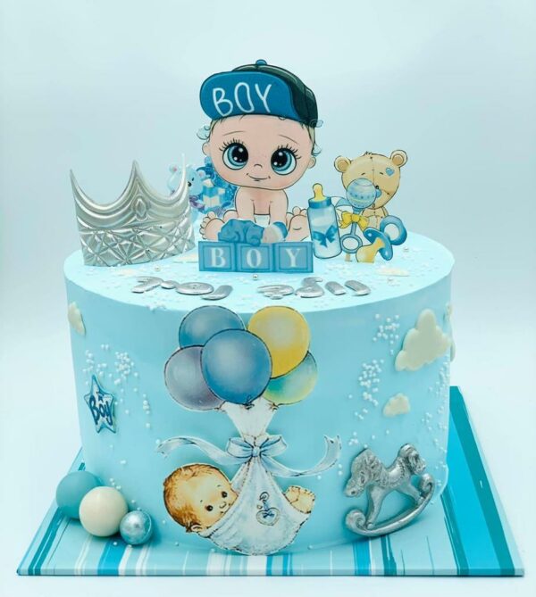 עוגה להולדת תינוק/ת