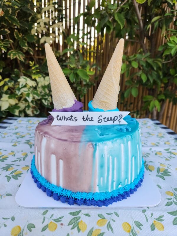 עוגת יום הולדת גלידה