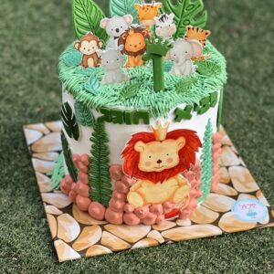 עוגת יום הולדת חיות