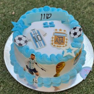 עוגת יום הולדת כדורגל